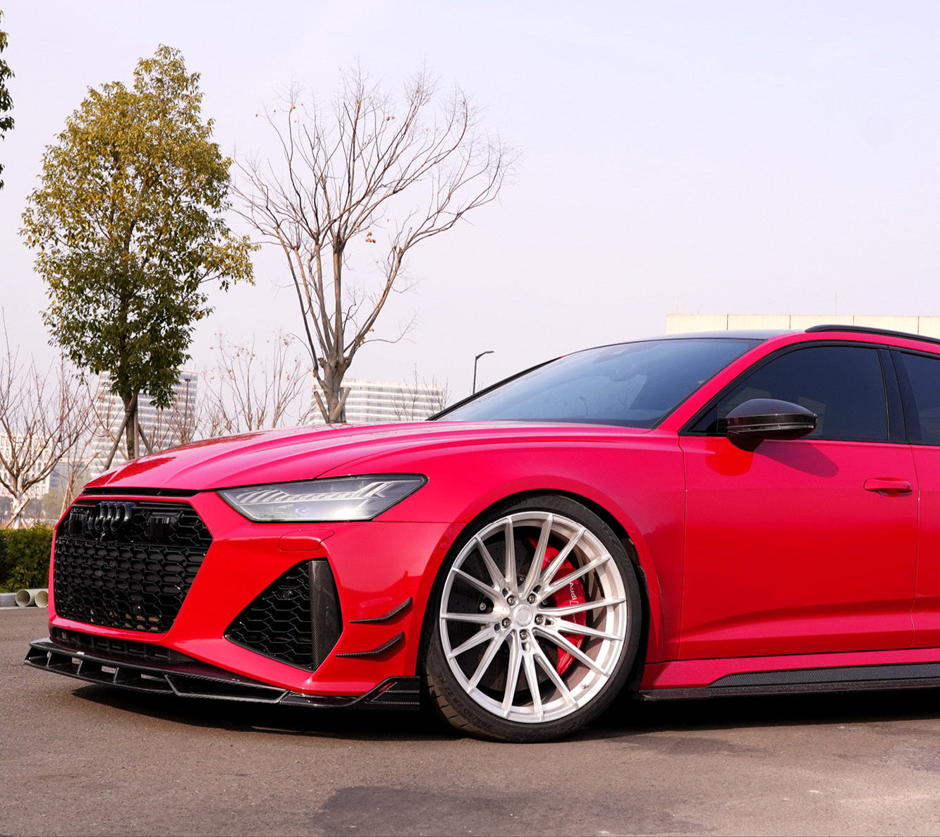Prepreg Carbon Fiber Aulena Performance Aerodynamic Body Kit - Audi RS6