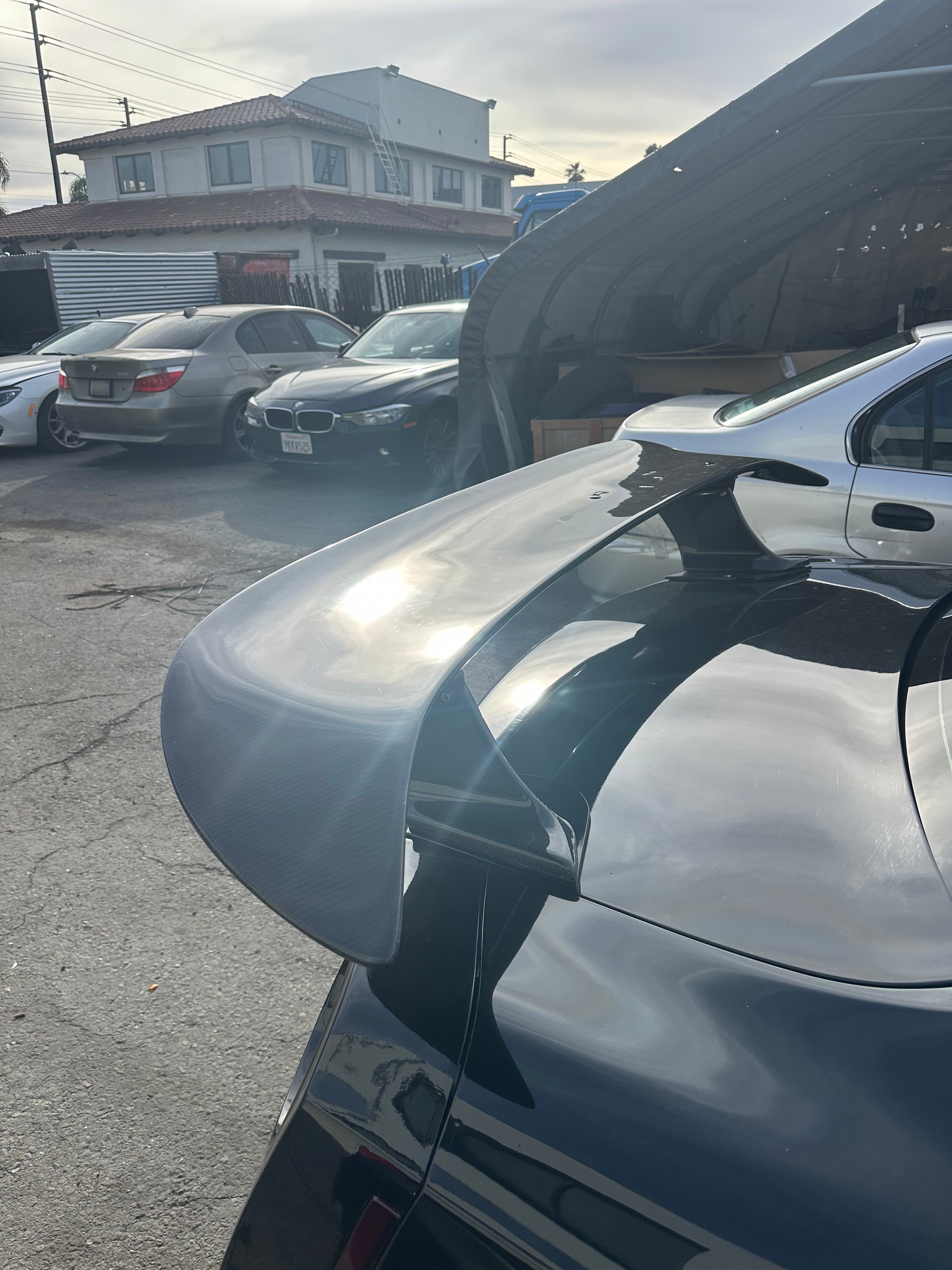 Carbon Fiber Rear Trunk Spoiler Wing - 08-16 Nissan GTR R35