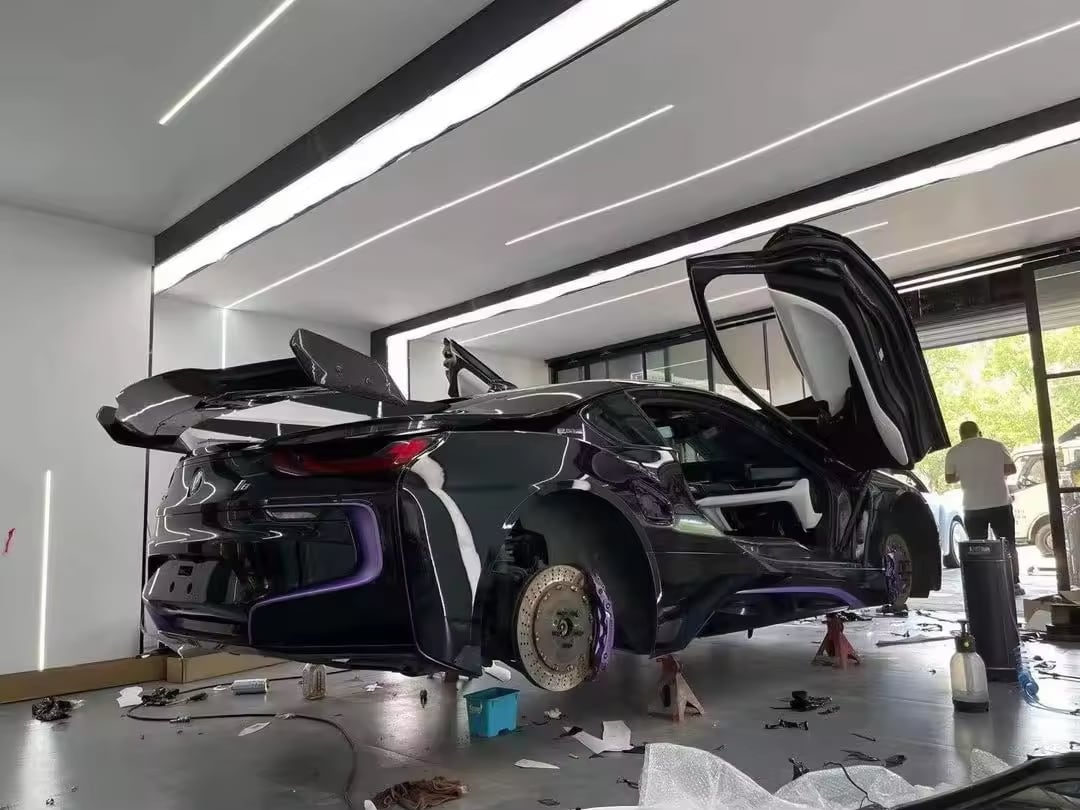 Carbon Fiber Big Upgrade Wing - BMW I8