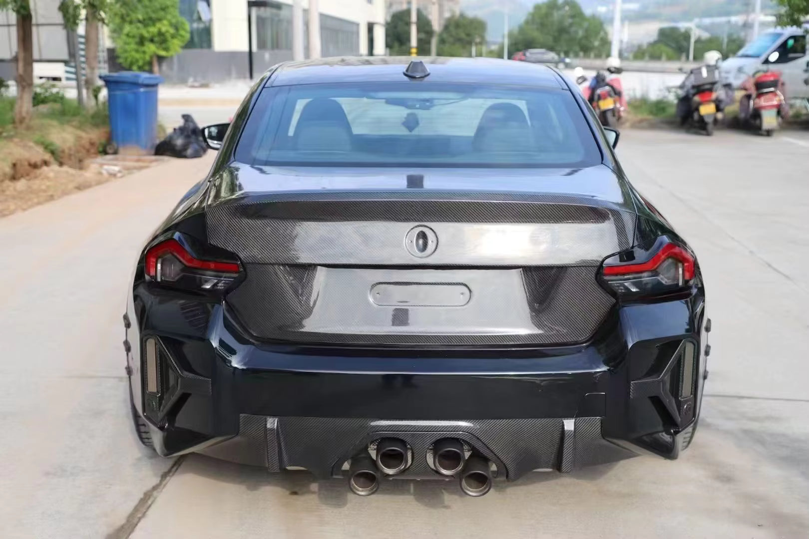 Carbon Fiber Rear OEM Style Trunk - BMW G87 M2/ G42 2 Series 2021-2024
