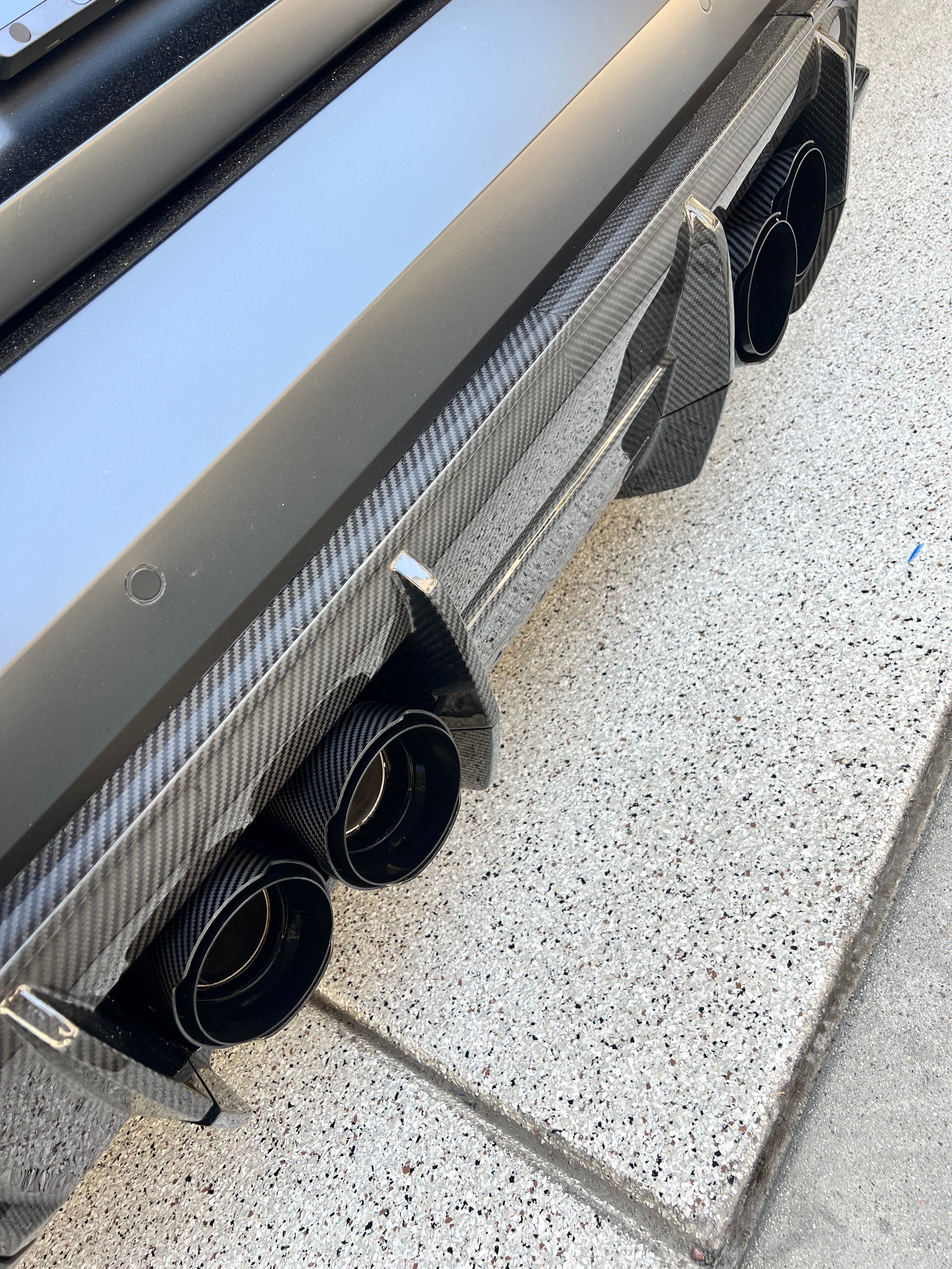 Universal Carbon Fiber Exhaust Tips
