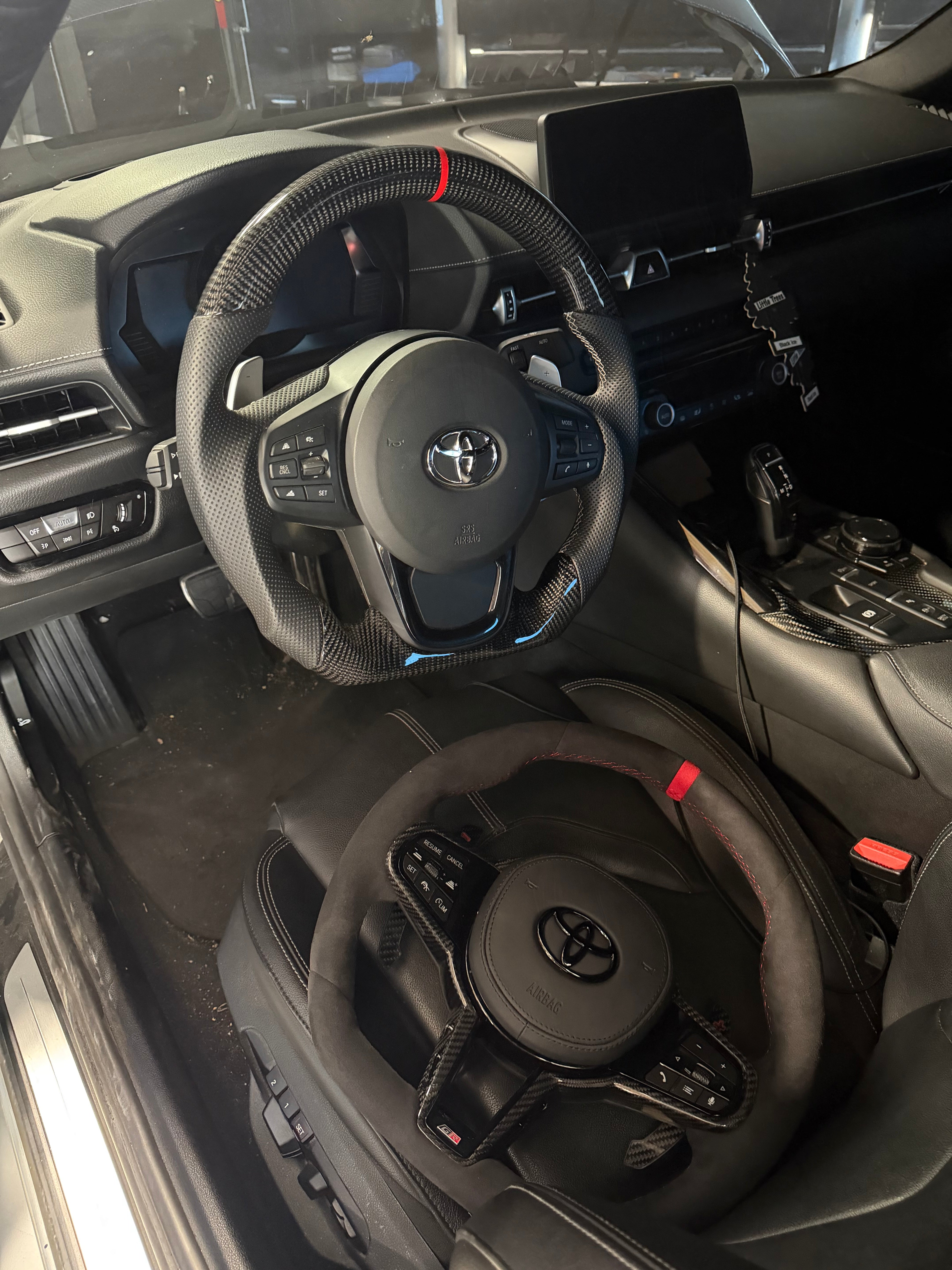 MK5 Toyota Supra A90 A91 - G8X Style Custom Steering Wheel Replacement Conversion Upgrade