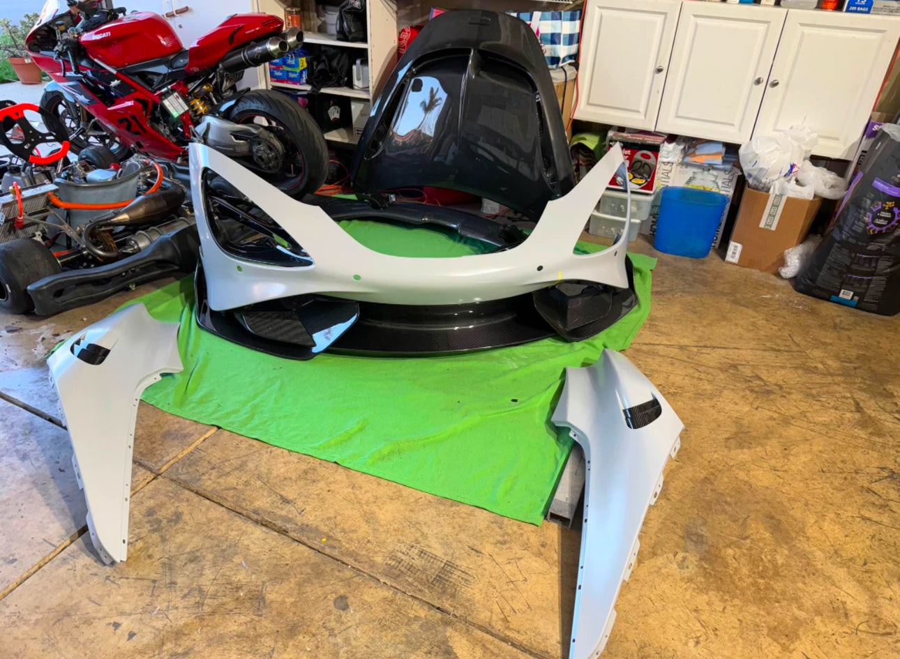 765LT Conversion Half FRP Carbon fiber Body Kit - Mclaren 720s