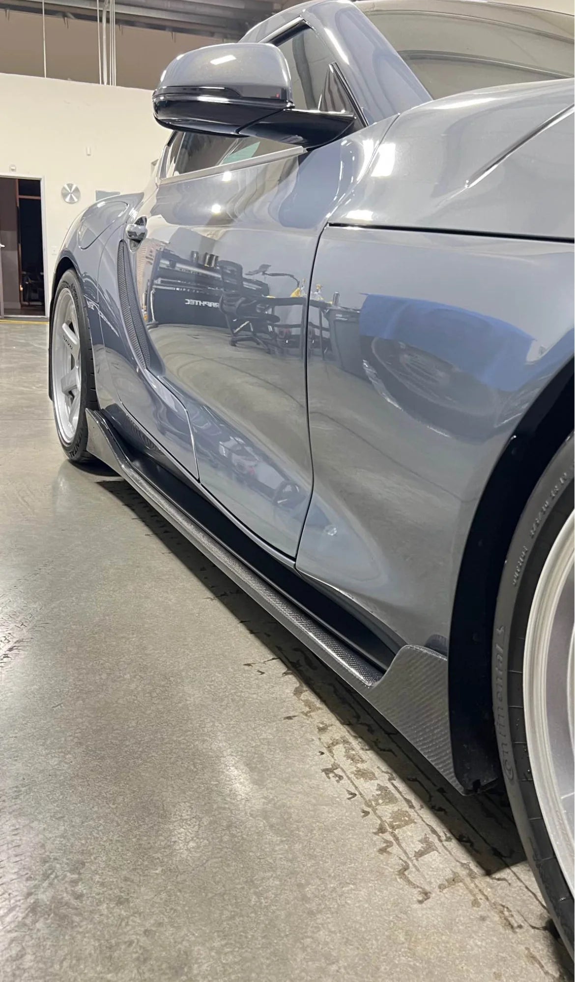 Carbon Fiber AG Side Skirts for Toyota A90 Supra