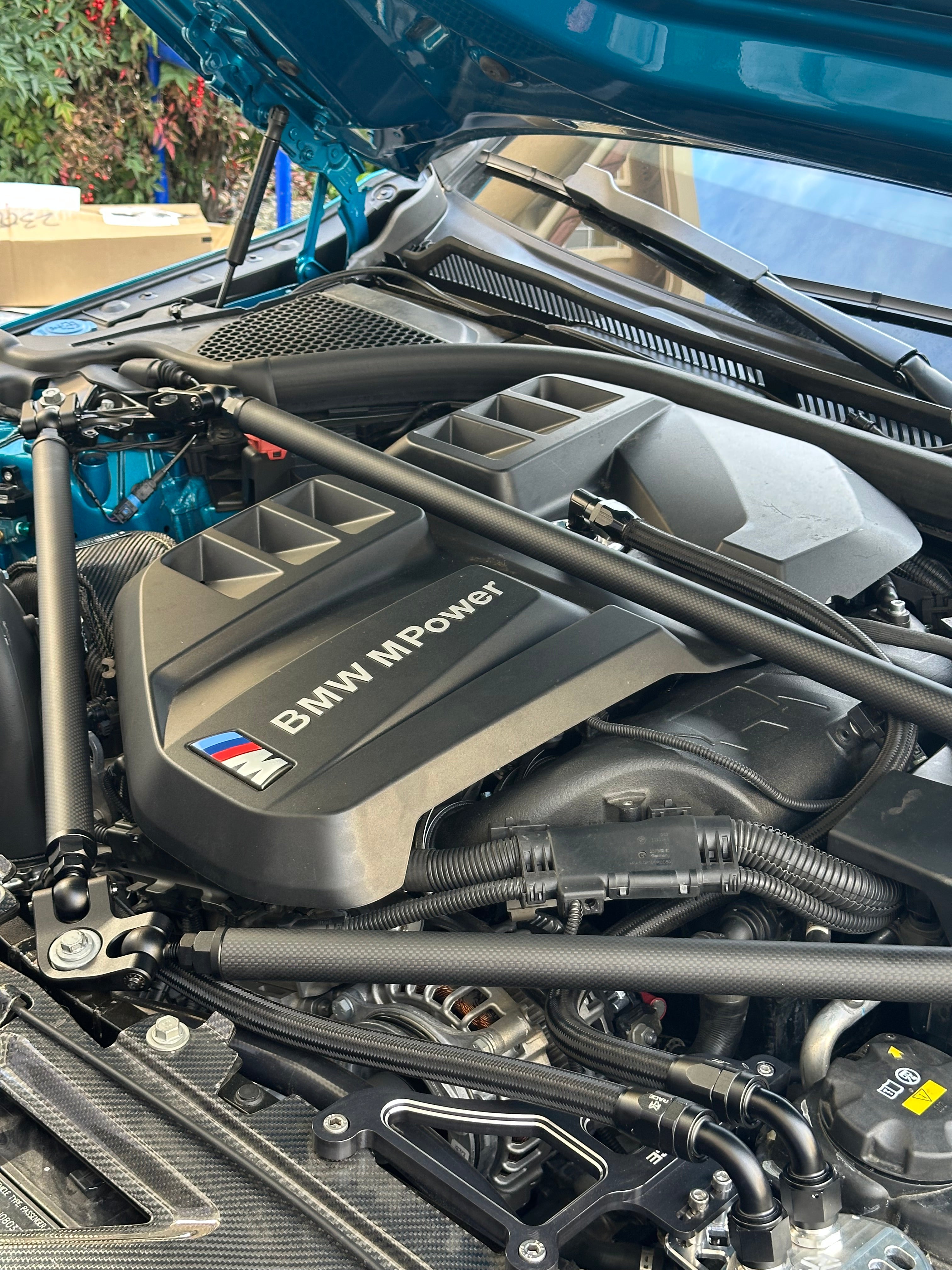 G8X Carbon Fiber Strut Tower Brace - BMW G80 & G81 M3/G82 & G83 M4/ & G87 M2