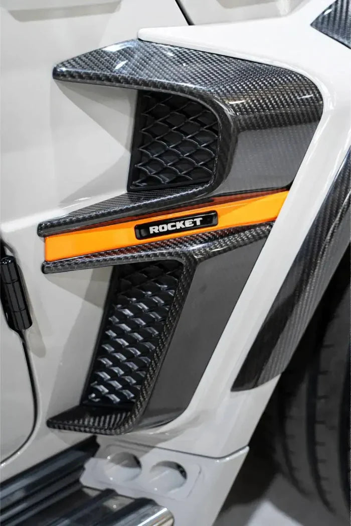 BRB B900 Style Carbon Fiber Body Aero kit BRabus- Mercedes G Wagon W463 & W464 G350 & G500 & G63