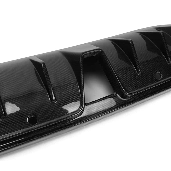 B-Style Carbon Fiber Rear Diffuser - Mercedes Benz W205 C-Class