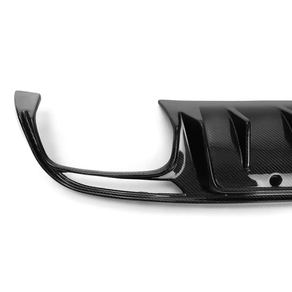 B-Style Carbon Fiber Rear Diffuser - Mercedes Benz W205 C-Class