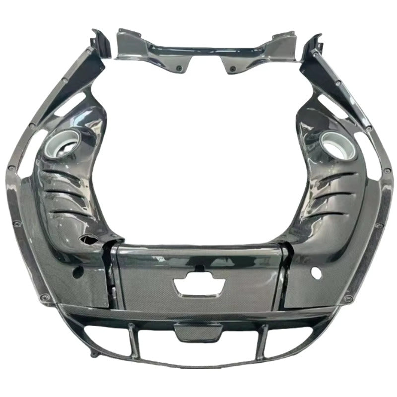 Dry Carbon Fiber Engine Bay Trim Kit Cover - Ferrari 296 GTB/GTS