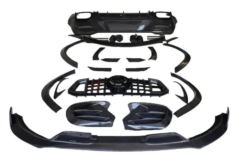 Carbon Fiber Full Brabus Style Kit - Mercedes Benz SUV W167 GLE 350/450/580/53/63s