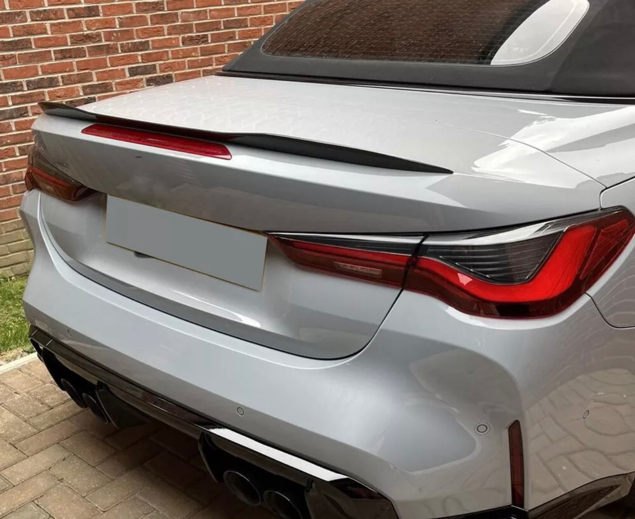 V STYLE CARBON FIBER TRUNK SPOILER FOR 2021-2023 BMW G23 430i G83 M4 C