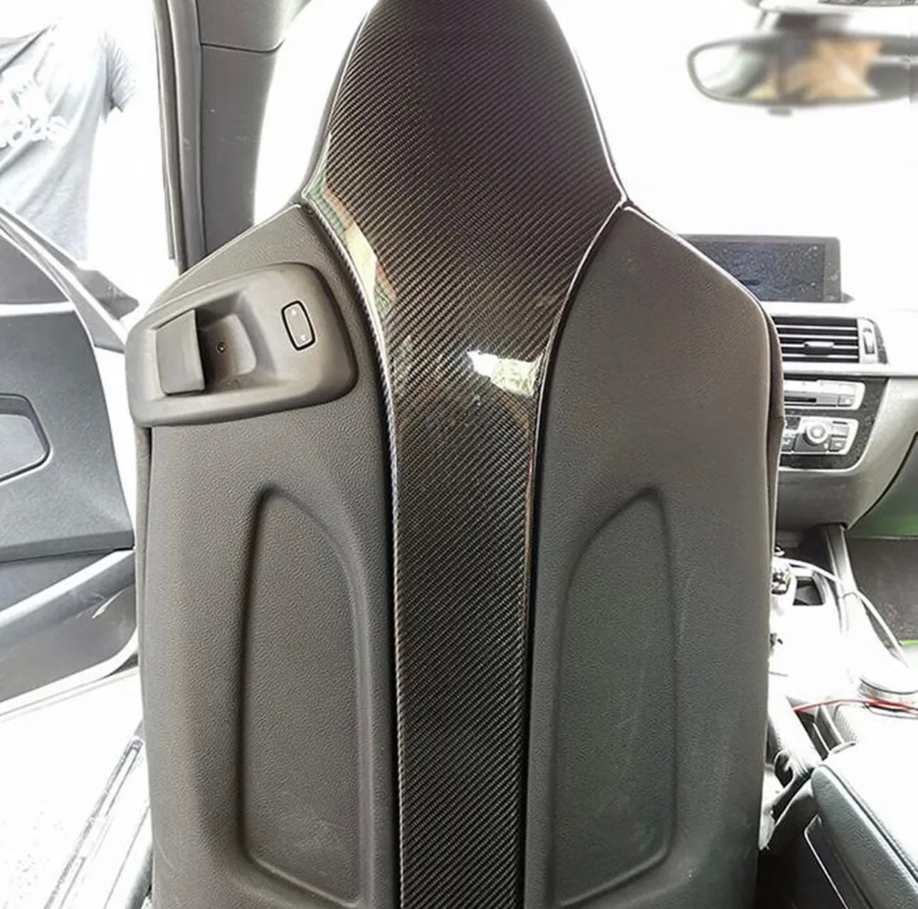 Carbon Fiber Seat Back Cover Set - BMW F80 M3 & F82 / F83 M4