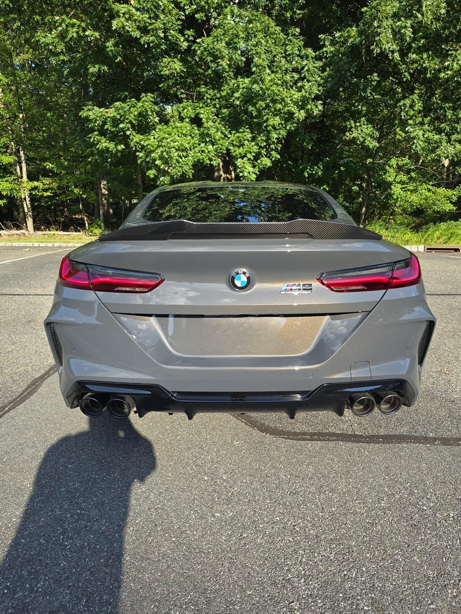 PSM Style High Kick Carbon Fiber Trunk Spoiler - BMW F91 / F92 / F93 M8