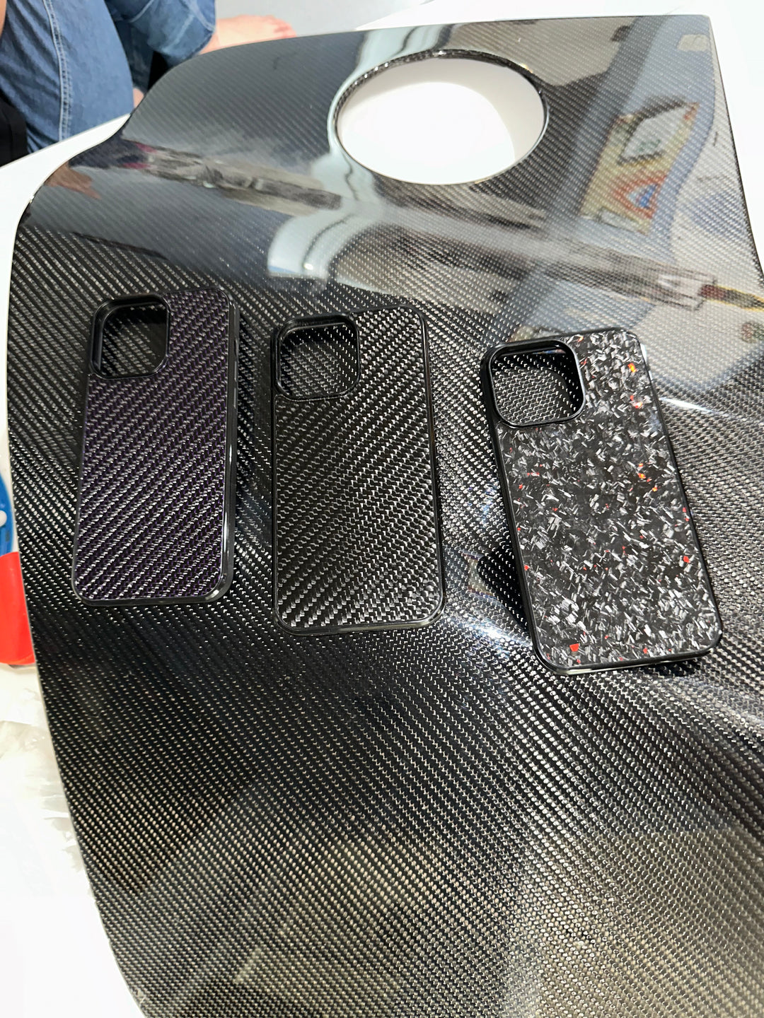 Gloss Carbon Fiber Phone Case - iPhone