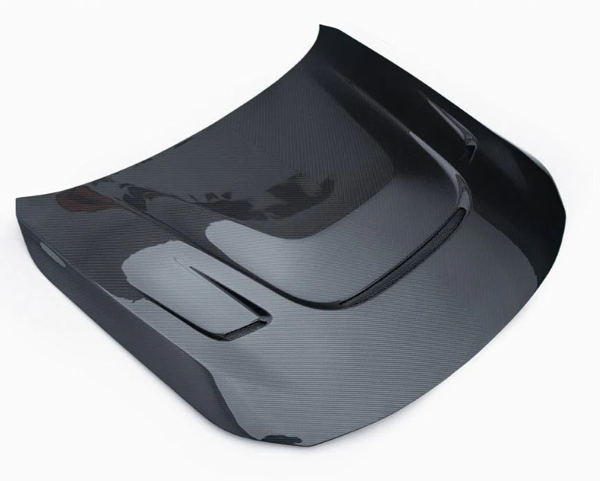 Carbon Fiber C Style V1 Front Engine hood bonnet replacement -  BMW M2 / M2C G87 & 2 Series M240 230 G42