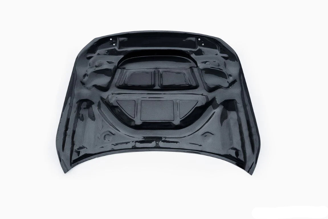 Carbon Fiber C Style V1 Front Engine hood bonnet replacement - BMW M2 / M2C G87 & 2 Series M240 230 G42