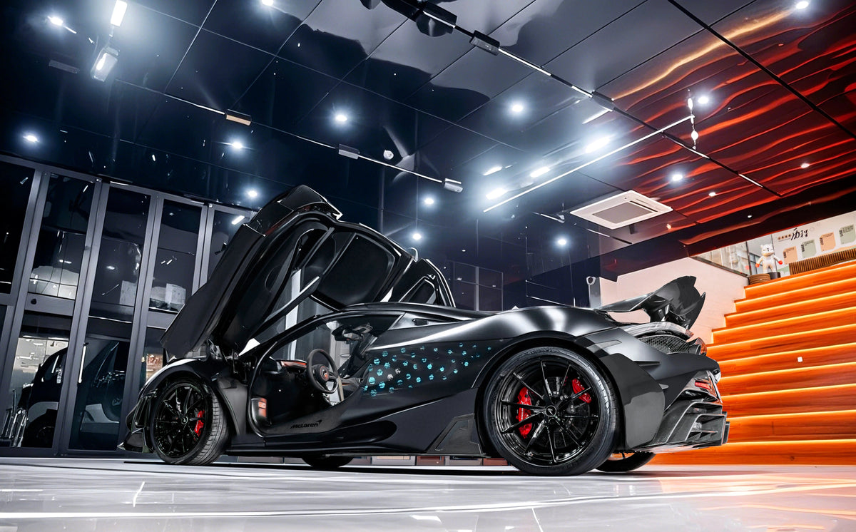 Carbon fiber CM Side Skirt Extensions - Mclaren 720s/750s