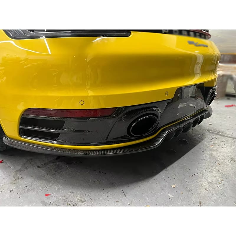 V2 Carbon Rear Diffuser Extension - Porsche 911 992