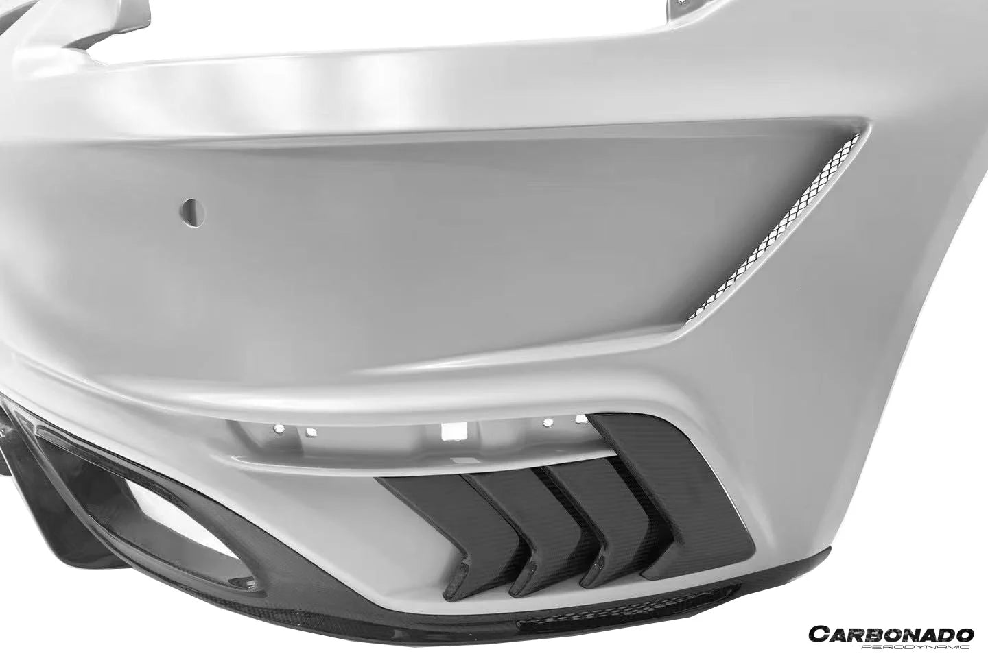 Carbon Fiber TC Style Rear Bumper - Porsche 991.1 991.2 Carrera 911