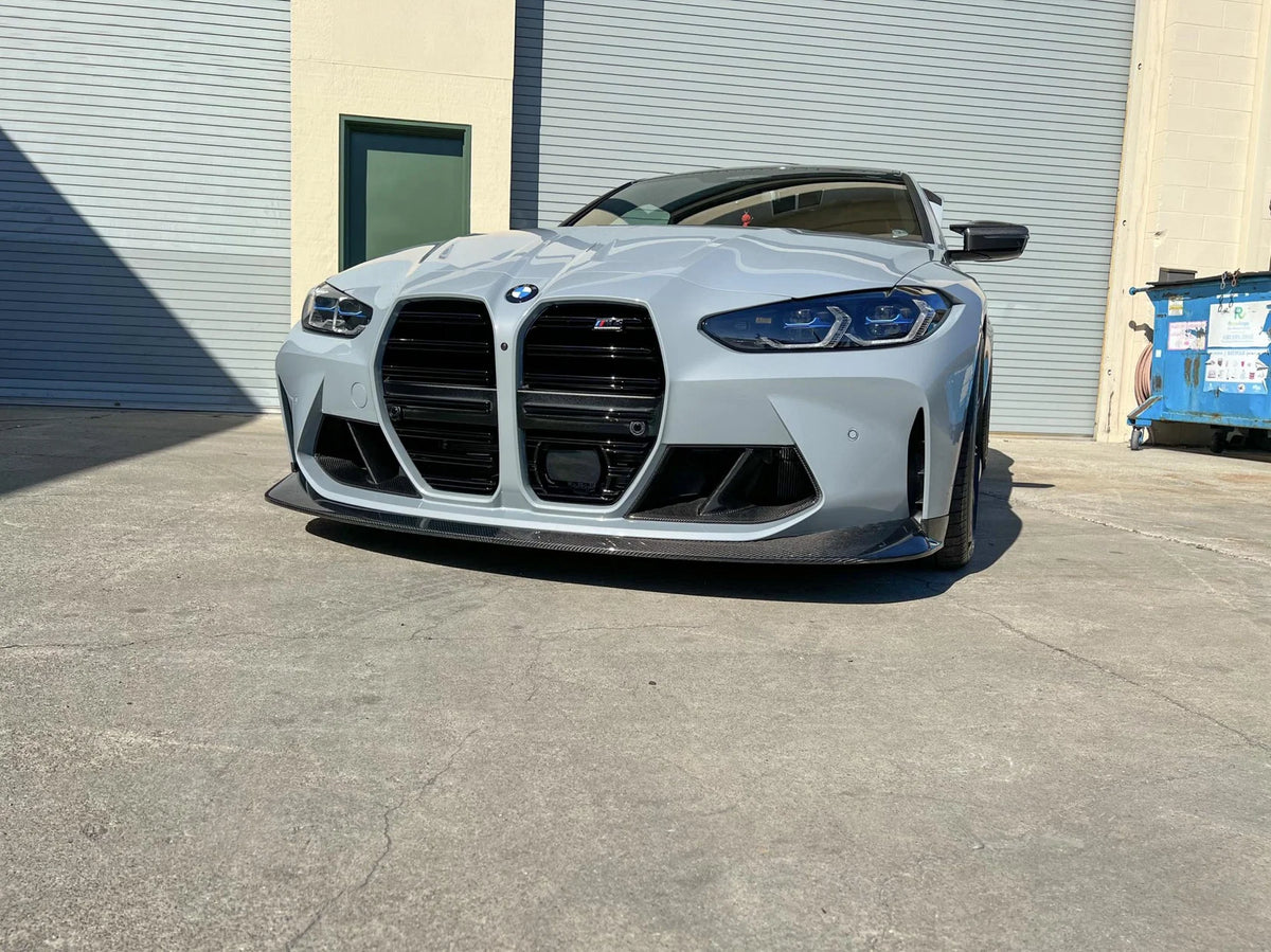 RSC Style Carbon Fiber Front Lip Splitter - BMW G8X G80 G82 M3 M4
