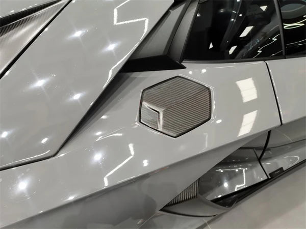 Dry Carbon Fiber Car Fuel Tank Cap Gas Cover - Lamborghini Aventador LP700