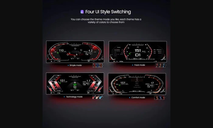 Digital Instrument Speedomter Cluster Upgrade - BMW F/E Chassis