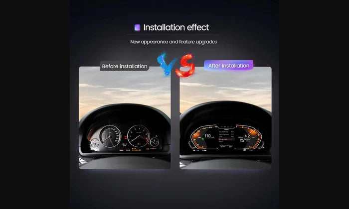 Digital Instrument Speedomter Cluster Upgrade - BMW F/E Chassis