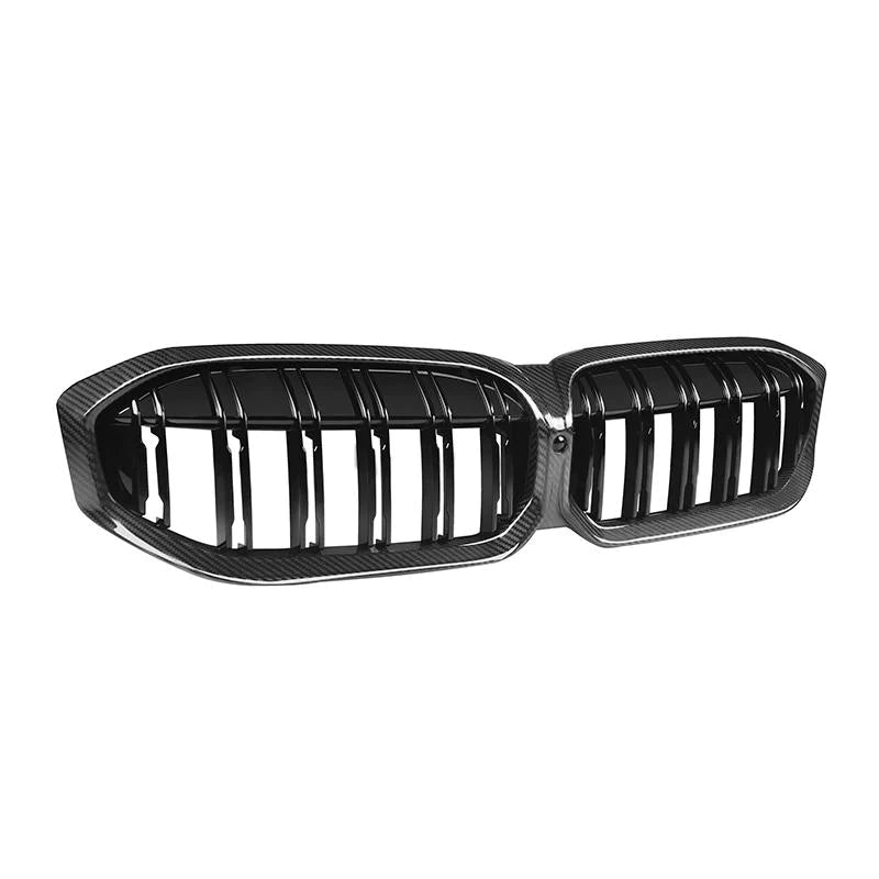 i3 G28 BEV Double Slat Dry Carbon Fiber Grill