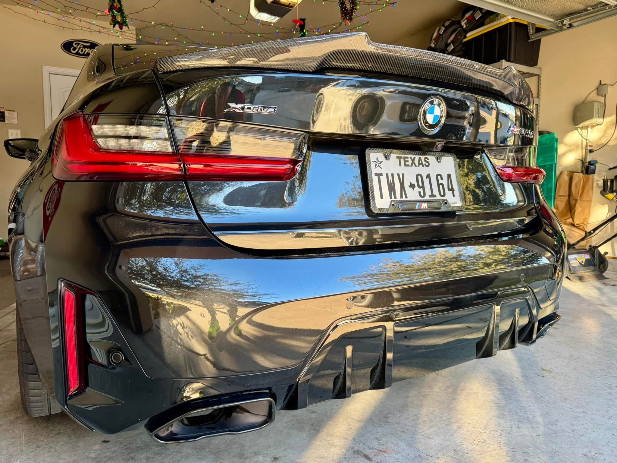 M4 Style Carbon Fiber Trunk Spoiler for BMW G80 M3 & G20 3 Series