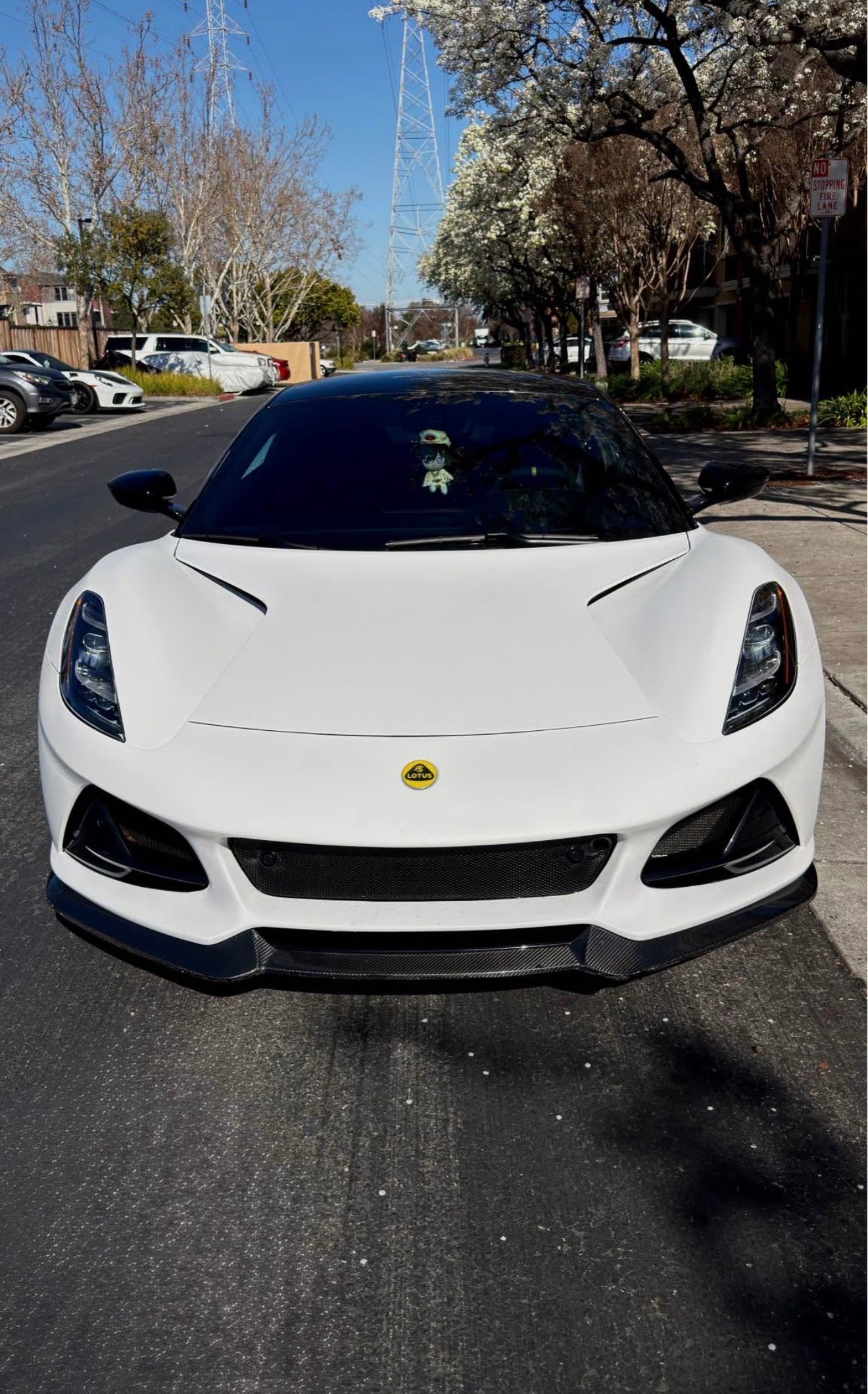 Dry Carbon Fiber Front Lip - Lotus Emira