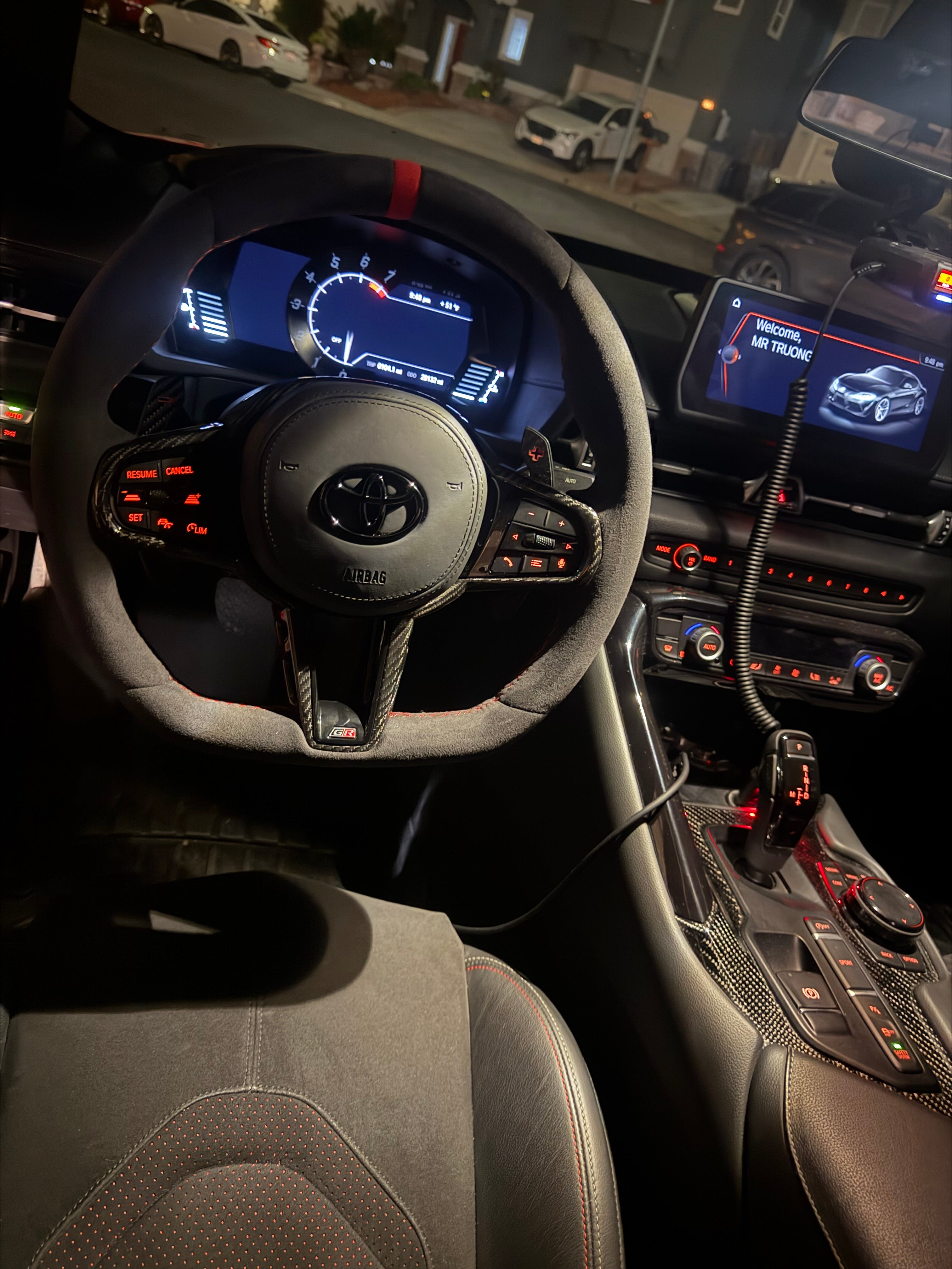 MK5 Toyota Supra A90 A91 - G8X Style Custom Steering Wheel Replacement Conversion Upgrade