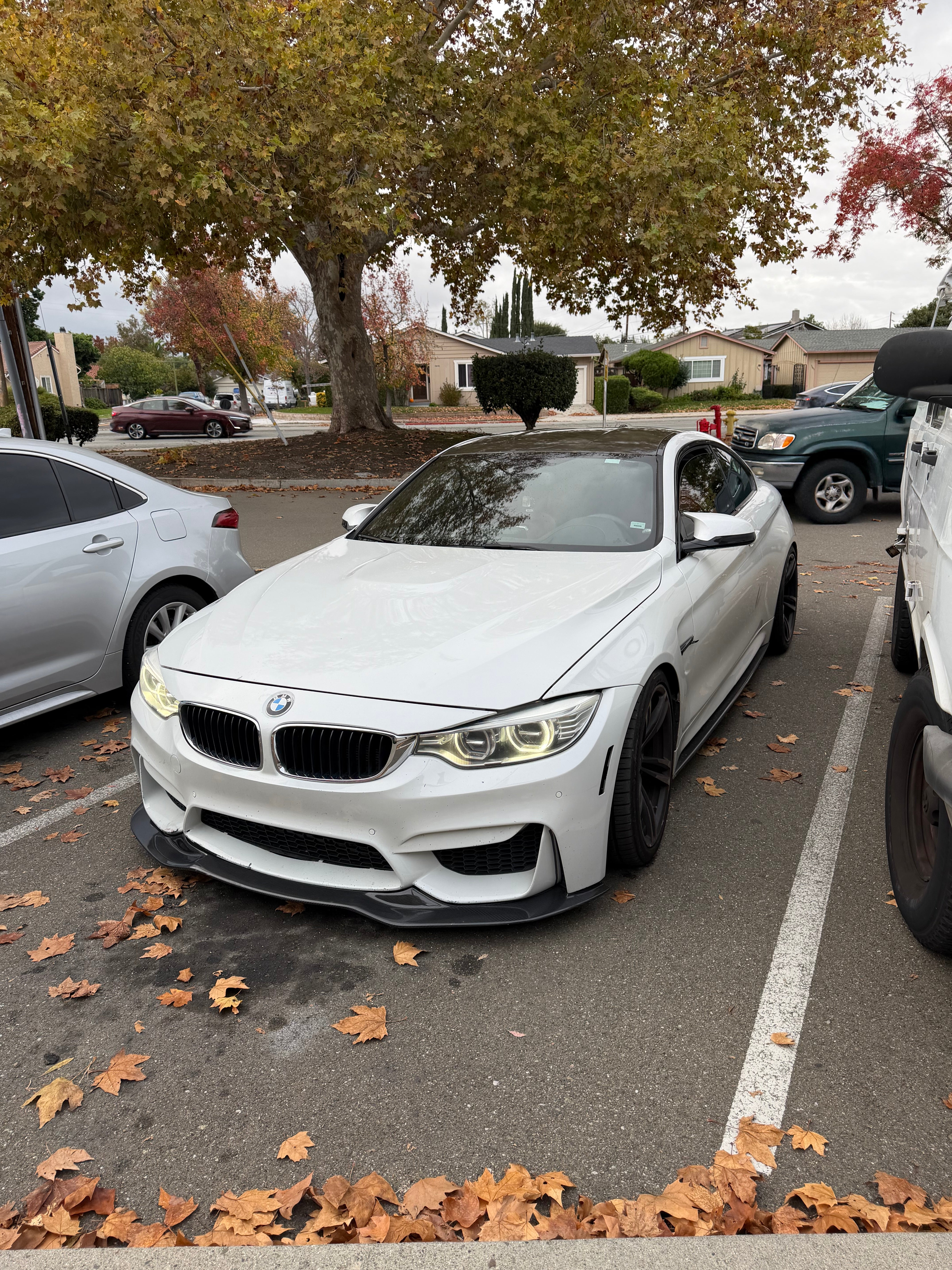 PSM Style Carbon Fiber Front Lip - BMW F80/F82
