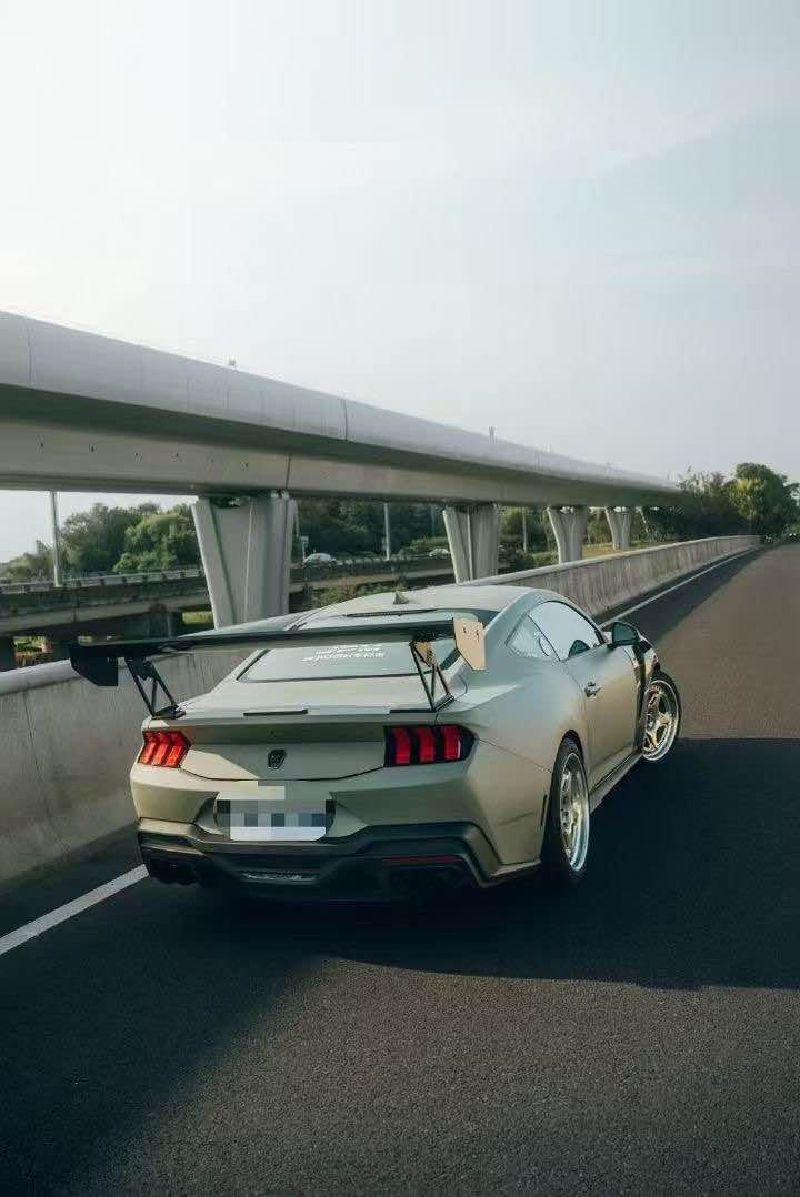 Carbon Fiber AP Rear Trunk Wing - Ford Mustang 2024+