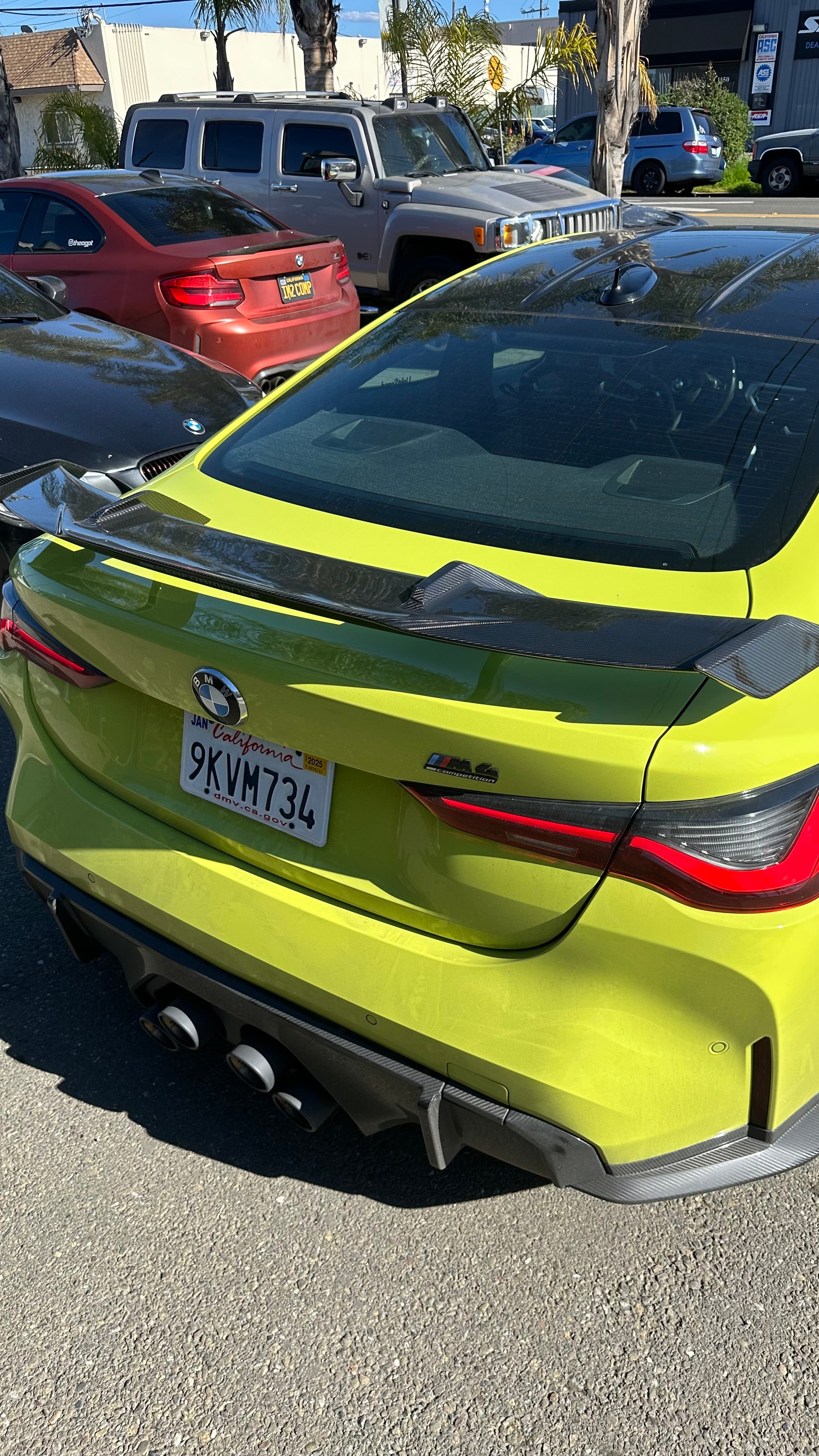 Carbon Rear MP Style Spoiler Trunk wing - BMW G80 M3 G82 M4 G20 G22 G30 F90