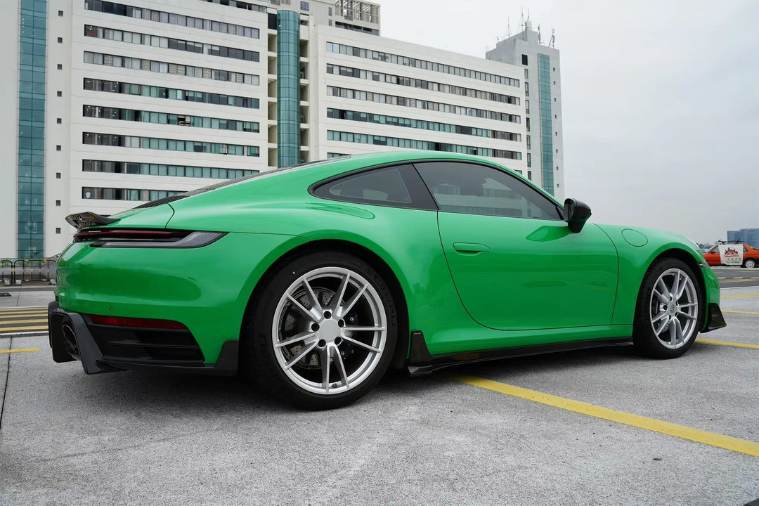OEM Style Carbon Fiber Side Skirts w/ Winglet - Porsche 911 992 2019-2023