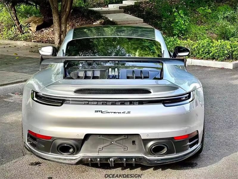 GT3 Style Wing Dry Carbon Fiber - Porsche 911 992 Carrera