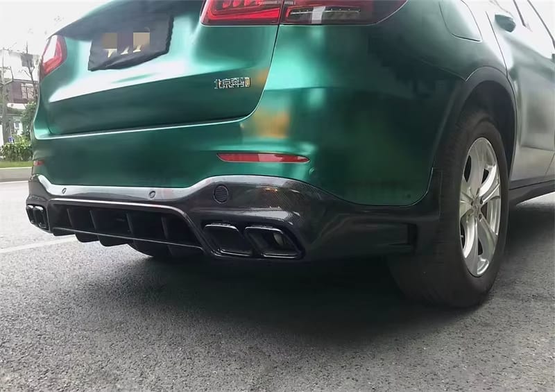 Carbon Fiber Front Lip & Rear Diffuser - MERCEDES BENZ GLC63s GLC43AMG GLC SUV X253
