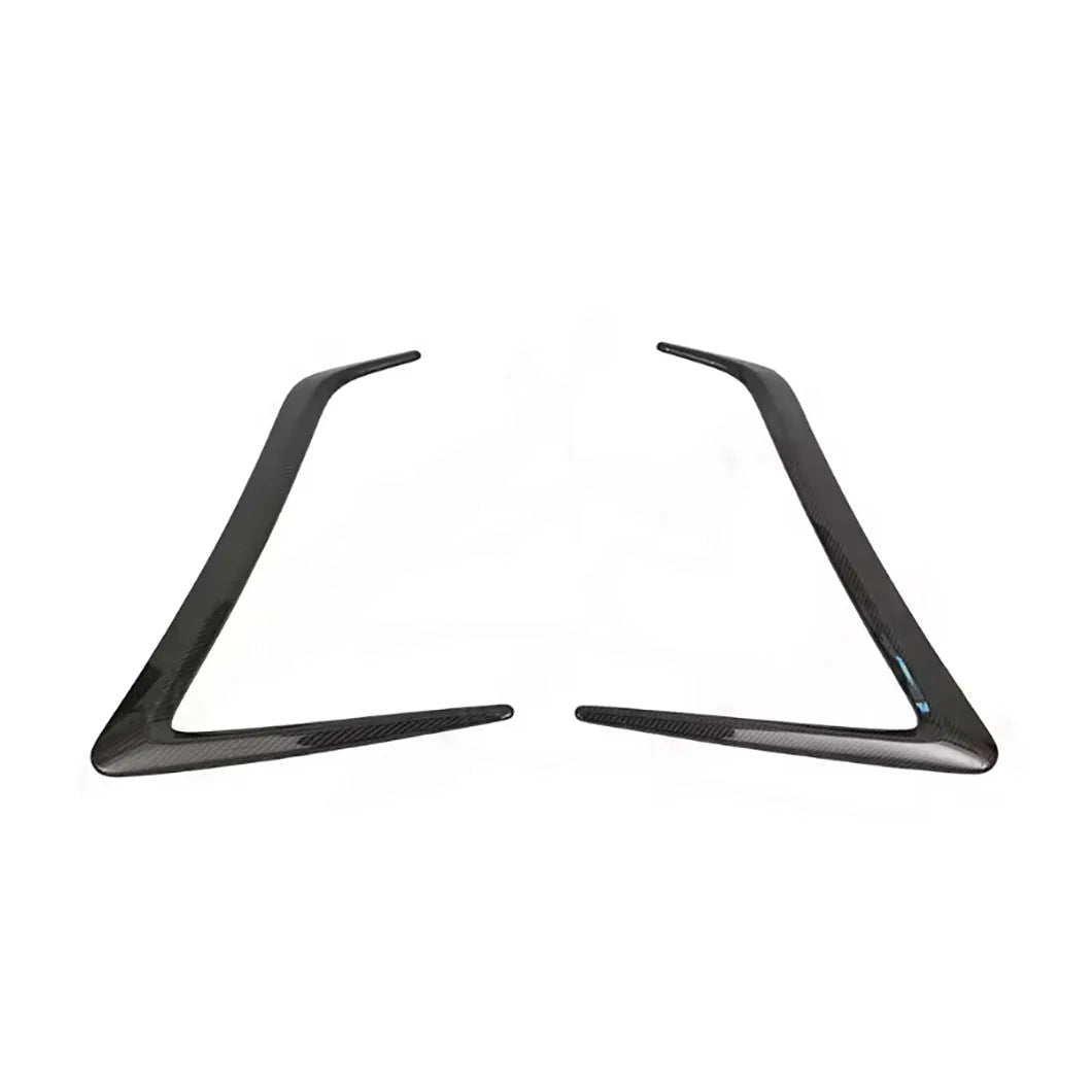 prepreg Carbon Fiber Side Fender Canards Trim - Lexus LC500 LC500H