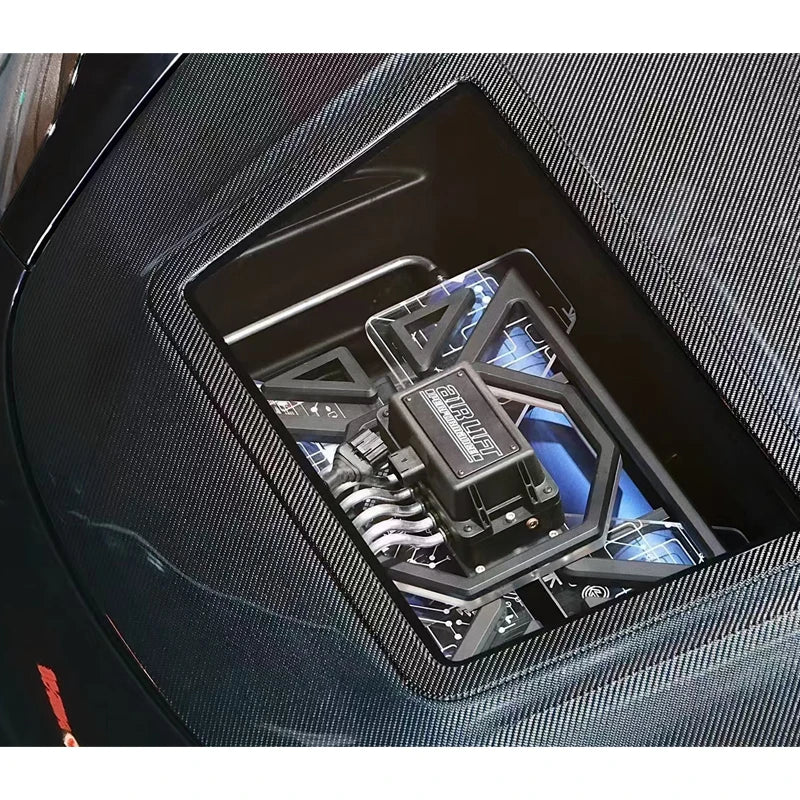 Carbon Fiber Hood W/ window - Tesla Model 3