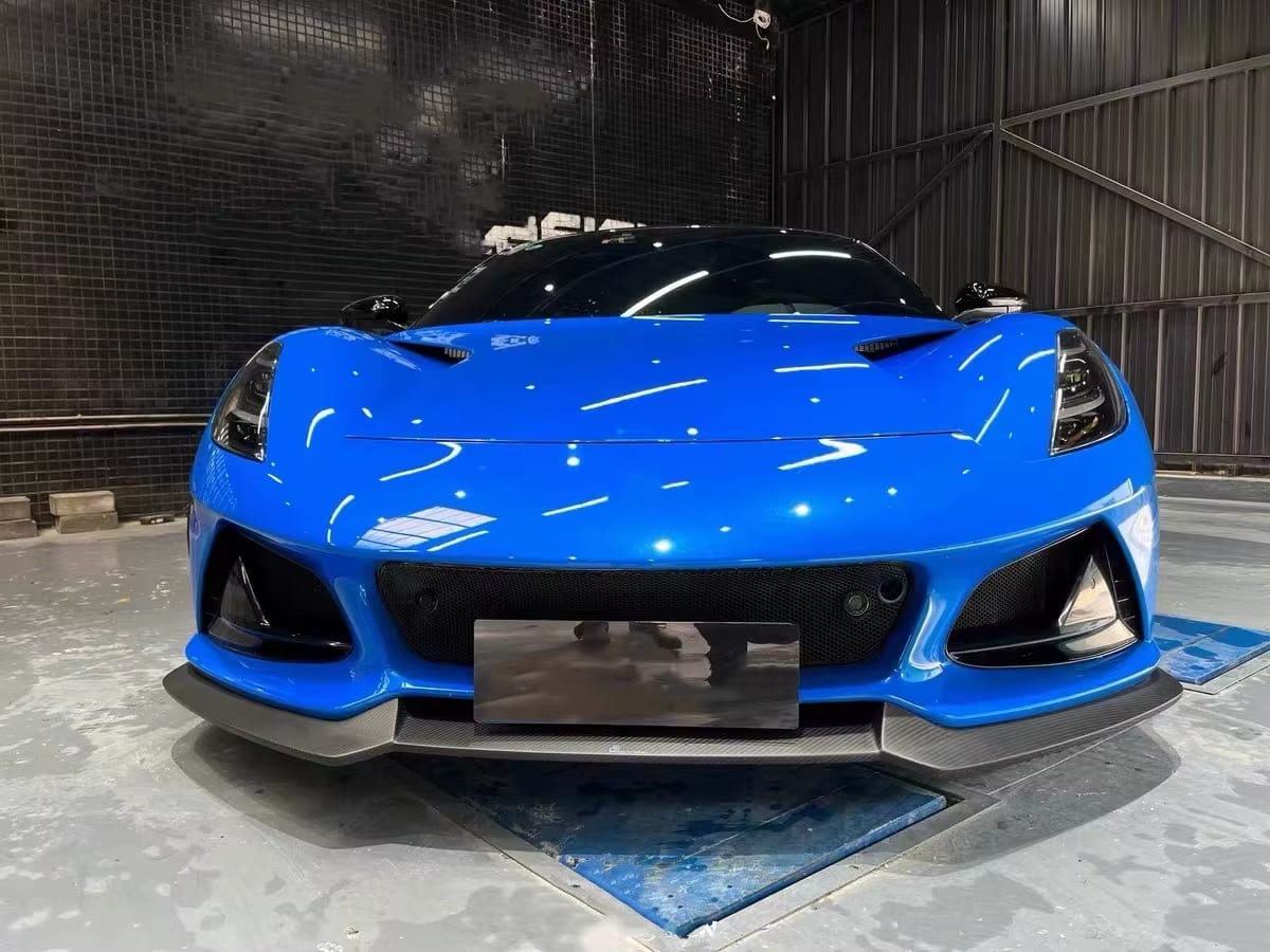 Dry Carbon Fiber Front Lip - Lotus Emira