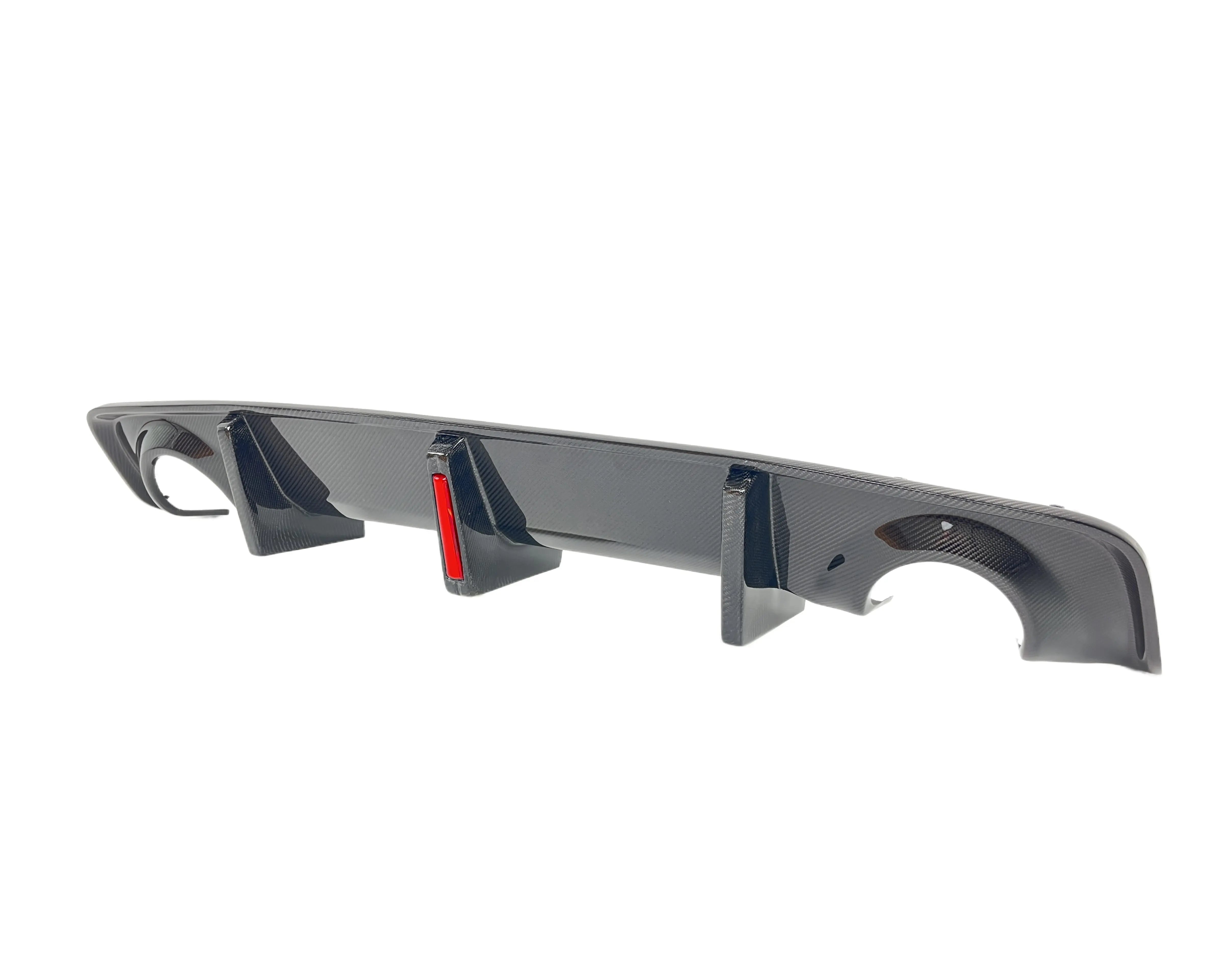 Carbon Fiber Rear Diffuser W/Led - 2020-24 Dodge Charger Widebody