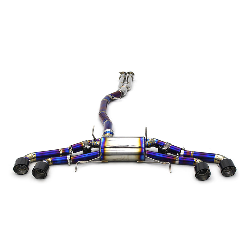 V2 Titanium Full Valved Sport Exhaust System - Nissan R35 GTR