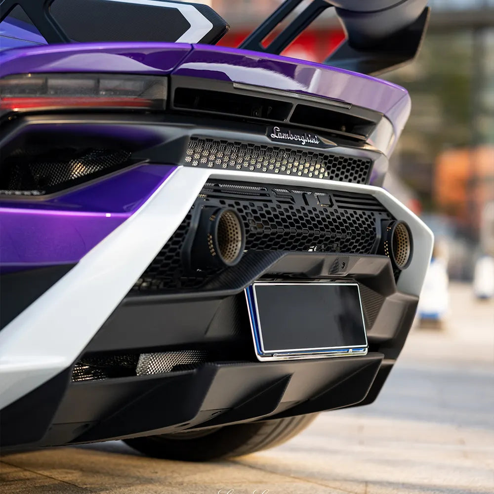 Dry Prepreg Carbon Fiber Replacement Rear Diffuser - Lamborghini STO