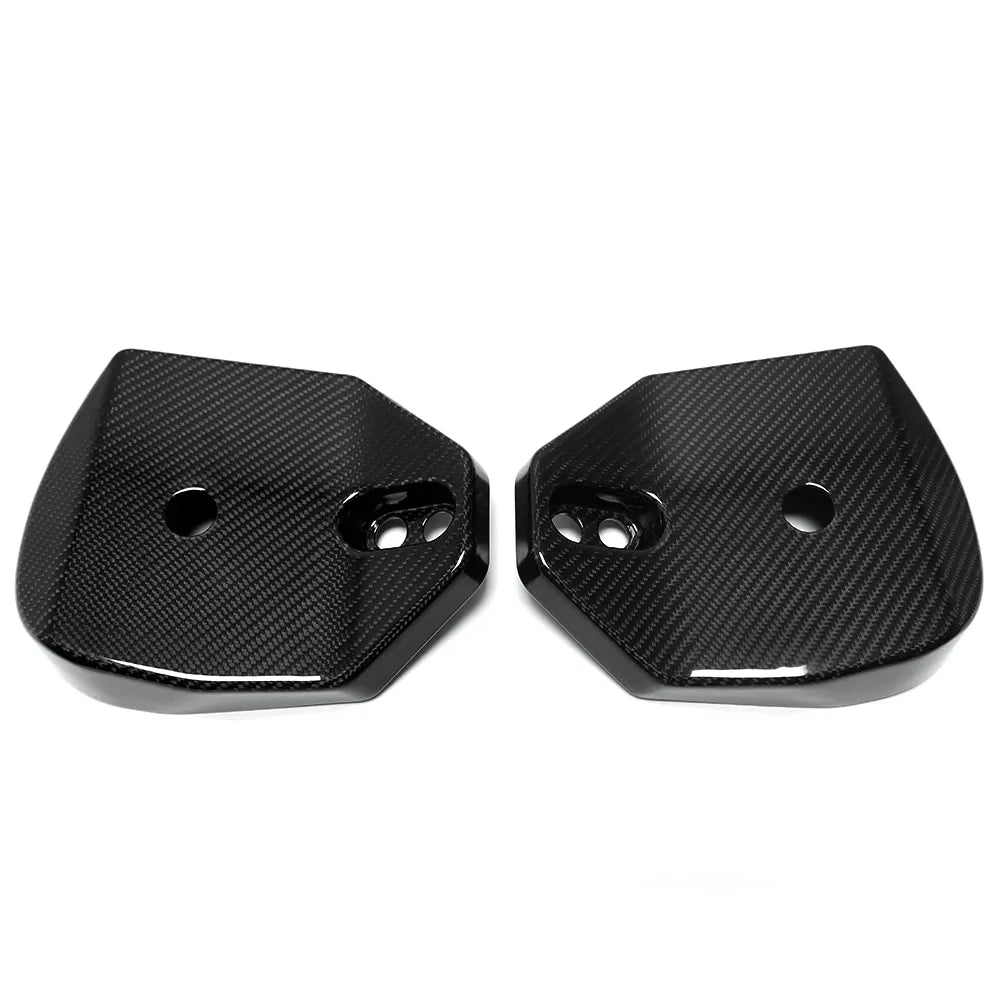 Carbon Fiber Rear Shock Absorber Cover Magnetic Ride Control Panel Trim - Corvette C8