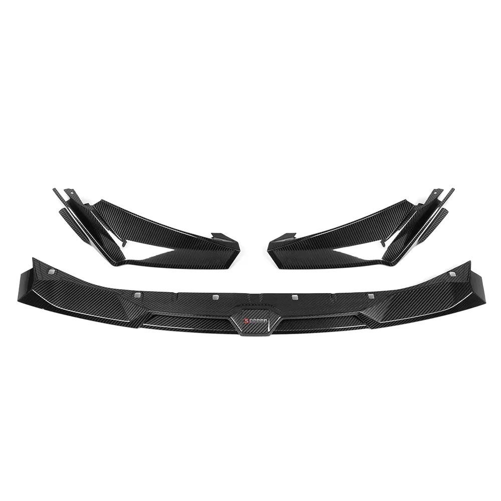 SOOQOO Prepreg Carbon Fiber Front Lip - BMW G80 & G81 / G82 & G83 M4