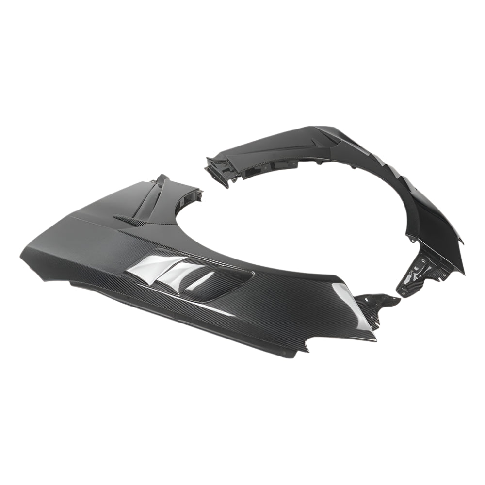 Carbon Fiber Front Vented Fender Replacement V2 - Subaru BRZ & Toyota GR86