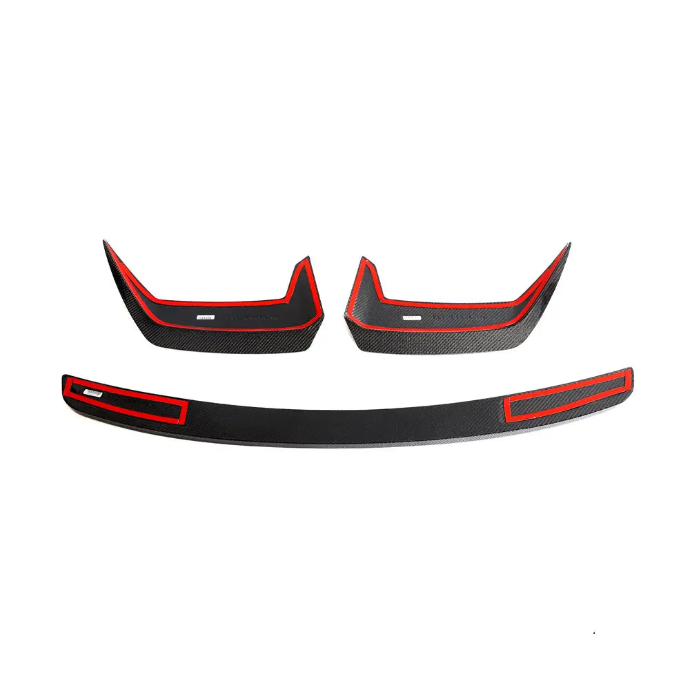 Carbon Fiber Roof Spoilers (3pc)-  Audi RSQ8 SUV Sport 2020-2023