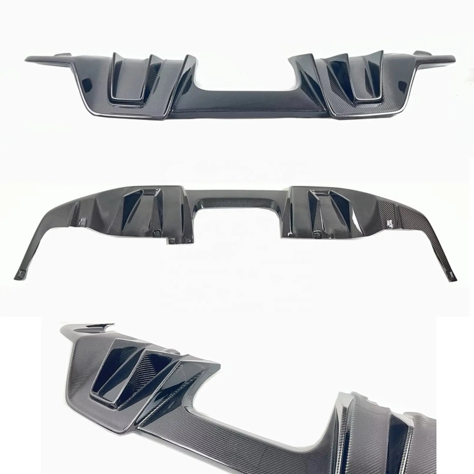 Carbon Fiber Rear diffuser V1 - Honda Civic Type R FL5