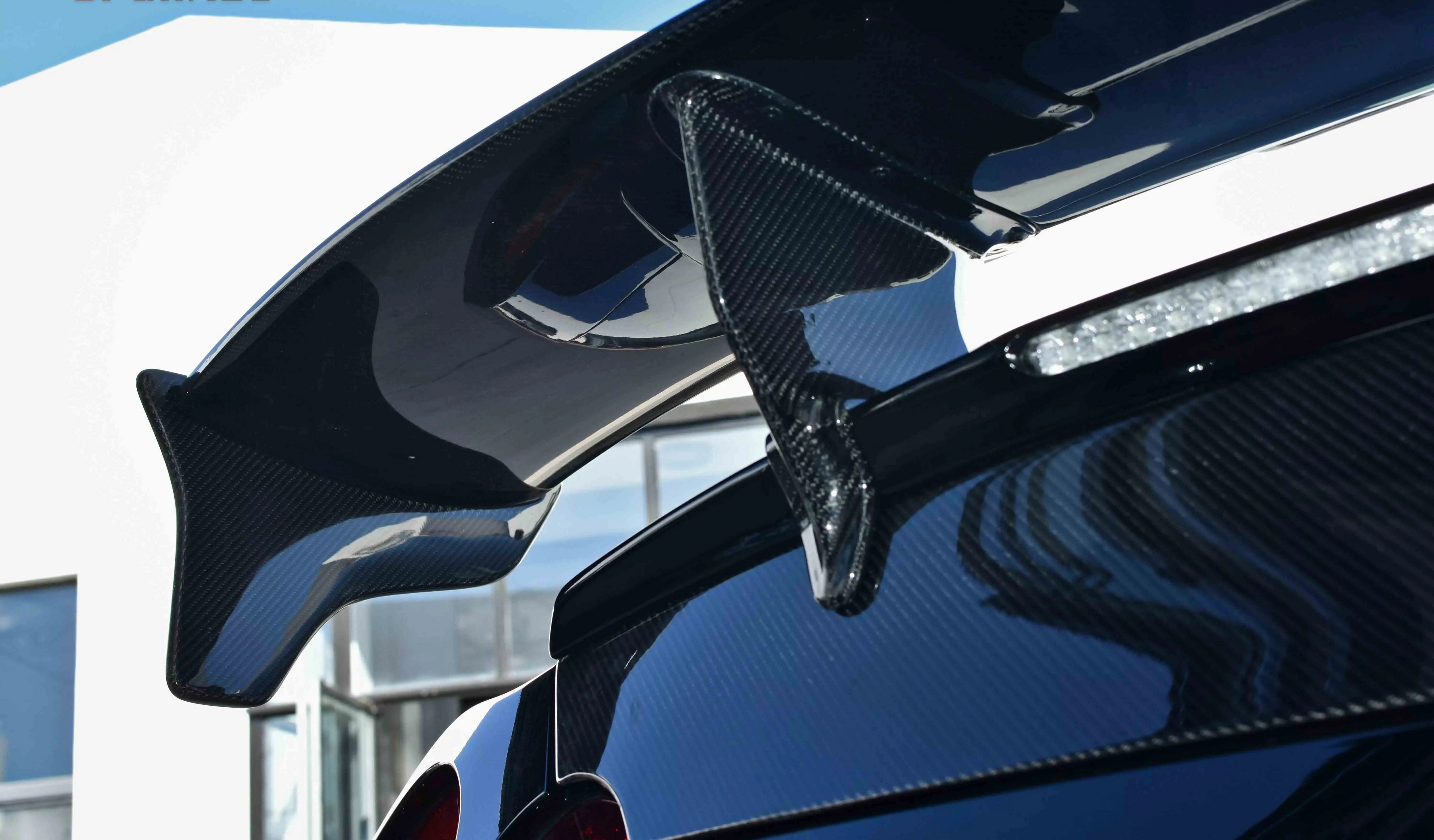 Carbon Fiber TS Rear Trunk Wing- Nissan GTR R35 2008-2019