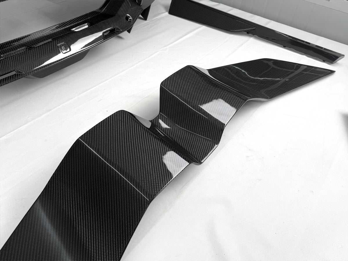 Dry Carbon Fiber Rear Spoiler Wing - Lamborghini Revuelto OEM Style